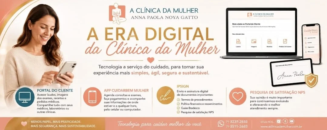 A era digital da Clínica da Mulher